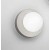 ADAMO WL/PL 1x28W G9 Stropní nebo nástěnné svítidlo, základna kov a keramika, povrch šedá lesk, dif sklo opál, pro žárovku 1x28W, G9, 230V, IP20, tř.1, rozměry d=220mm, h=225mm.