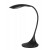 TORGE stolní lampa černá Stolní kancelářská lampa, těleso plast, povrch černá, flexibilní rameno, difuzor plast, LED 4,5W, 480lm, teplá 3000K, 230V, IP20, tř.1. rozměry d=320mm, h=520mm.