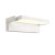 HEBE 40W CCT Nástěnné venkovní svítidlo, nast. směr svícení, hliník, bílá mat, dif plast opál, LED 40W, 2787lm-2798, přepín CCT teplá 3000K-neutr 4000K-denní 5000K, Ra90, 230V, IP54, tř.1, rozměry 320x165x100mm.