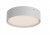 DULO PL R 21W CCT Stropní venkovní svítidlo, těleso hliník, povrch bílá mat, dif plast opál, LED 21W, 1798lm-1890lm, přepín CCT teplá 2700K-3000K, vyzař úhel 114°, Ra80, 230V, IP65, tř.1, rozměry d=220mm, h=60mm.