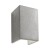 PERIHEL WL 2x6W IP54 Nástěnné venkovní svítidlo, těleso beton, povrch tm. šedá, LED 2x6W, 760lm, teplá 2700K, vyzař. úhel 0°/90°, Ra80, 230V, IP54, tř.1, rozměry 120x200x112mm, svítí nahoru/dolů.