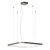 LEVERI HL SQ 40W TRIAC CCT Závěsné svítidlo, těleso hliník, povrch kouřový nikl, LED 40W, 2421lm-2507lm, přepín. CCT teplá 2700K-neutr 4000K, stmív. TRIAC, Ra90, 230V, IP20, tř.1, 500x500mm, vč závěs lanka l=2500mm, lze zkr.