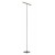 VELO FL 8,3W DIM Stojací bodová lampa, nast. směr svícení, těleso hliník, povrch černá a stříbrno-kávová, LED 8,3W, 389lm, teplá 3000K, stmívatelná, Ra90, 230V, IP20, tř.2, rozměry d=200mm, h=1450mm.