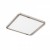 GREHAM IN SQUARE Stropní, podhledové svítidlo čtvercové, základna kov, rámeček nikl mat, difuzor plast opál, LED 1x18W, teplá 3000K, 1620lm, Ra80, 230V, IP20, tř.2. rozměry 175x175x9mm