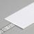 DNH 35,2x0,8mm Nasouvací difuzor k profilu pro LED pásky, materiál polykarbonát PC, povrch opál, propustnost 70%, rozměry 35,2mmx0,8mm, l=2000mm