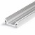 CHENO PROFIL 20x8mm Přisazený, stropní profil pro LED pásky, materiál hliník, povrch surový, max šířka LED pásků w=10mm, rozměry 20x8mm, l=2000mm