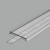 DCC9 30,3x4,3mm Difuzor k profilu pro LED pásky nacvakávací, materiál PMMA, povrch černá, rozměry 30x4,3mm, l=2000mm