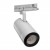 FORIS 3F 19-24W ZOOM 20°-45° Světlomet, reflektor do napájecí 3F lišty, hliník, bílá, přepín. výkon LED 19W-42W, 4500lm, neutr 4000K, ZOOM, nast. vyzař. úhel 20°-45°, Ra90, 230V, IP20, rozměry 96x129x231mm.